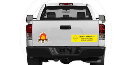 Get your business in front of your customers with Bumper Stickers
